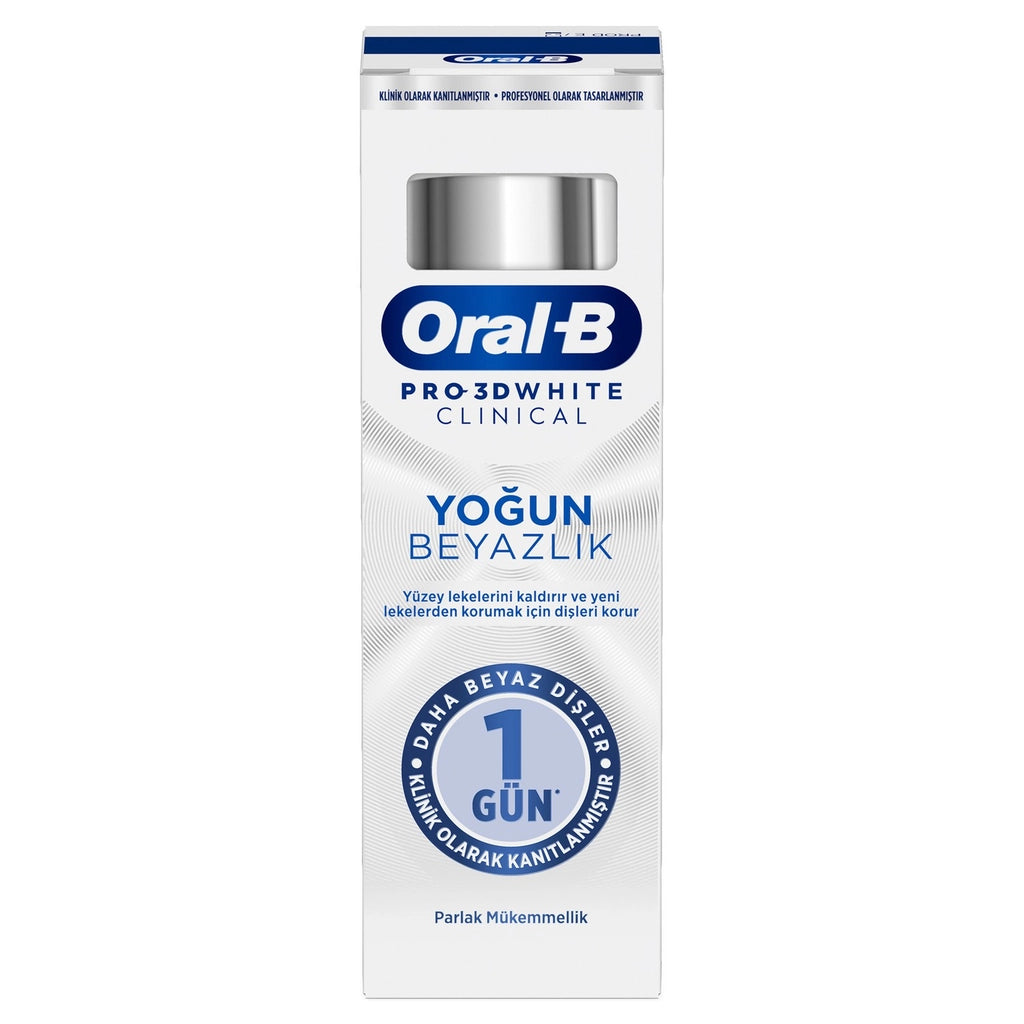 Oral-B Pro 3D White Clinical Intense Whiteness Bright Perfection Toothpaste 75 ml