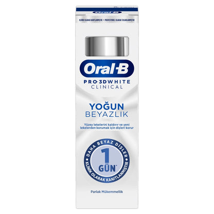 Oral-B Pro 3D White Clinical Intense Whiteness Bright Perfection Toothpaste 75 ml