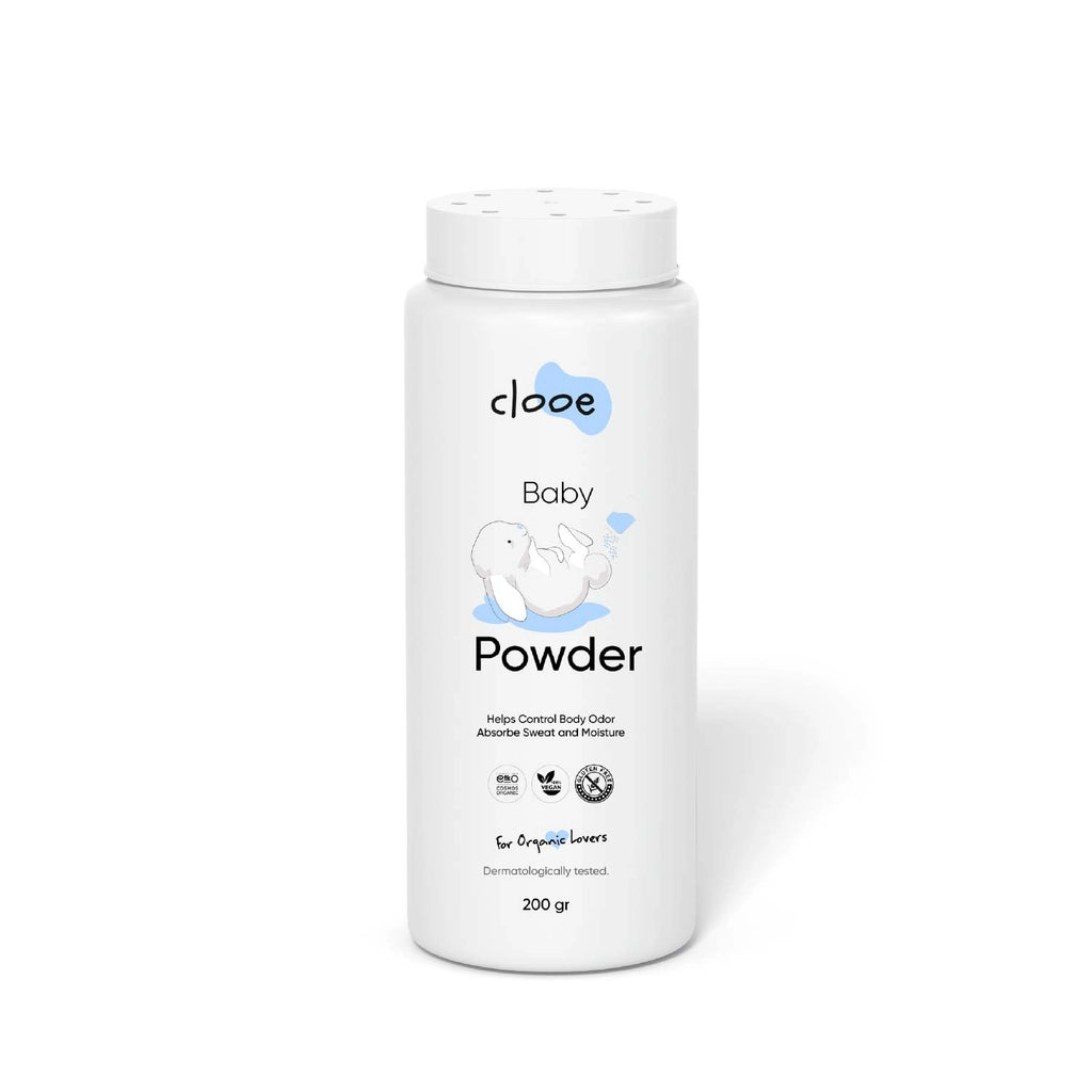 Clooe Organic Baby Powder 200 gr