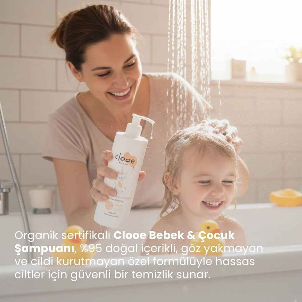 Clooe Organic Hair &amp; Body Baby Shampoo 400 ml