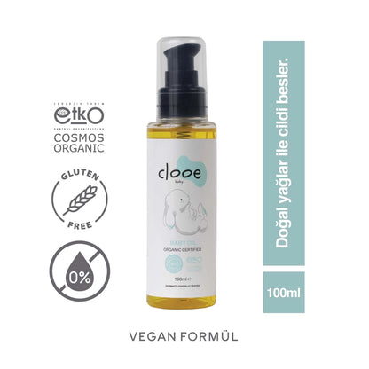 Clooe Organic Baby Oil 100 ml