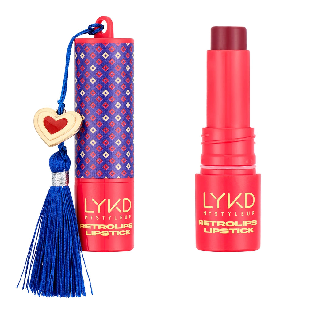 LYKD Retrolicious Retrolips Lipstick 674 Yummy Berry