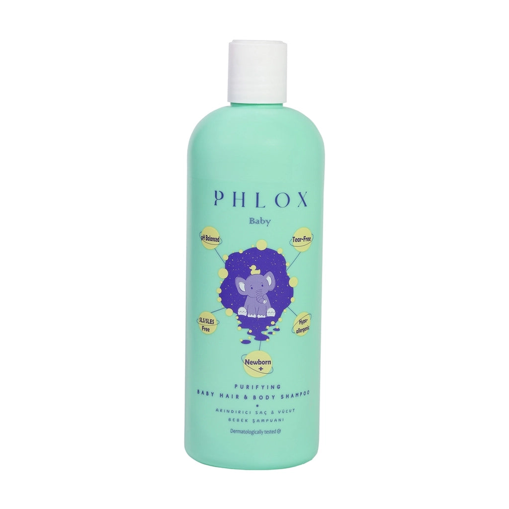 Phlox Purifying Hair and Body Baby Shampoo 400 ml