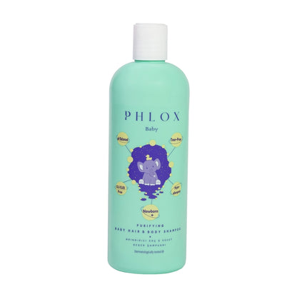 Phlox Purifying Hair and Body Baby Shampoo 400 ml