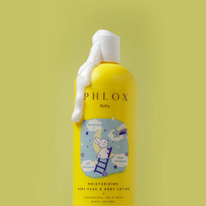 Phlox Moisturizing Face and Body Baby Lotion 400 ml