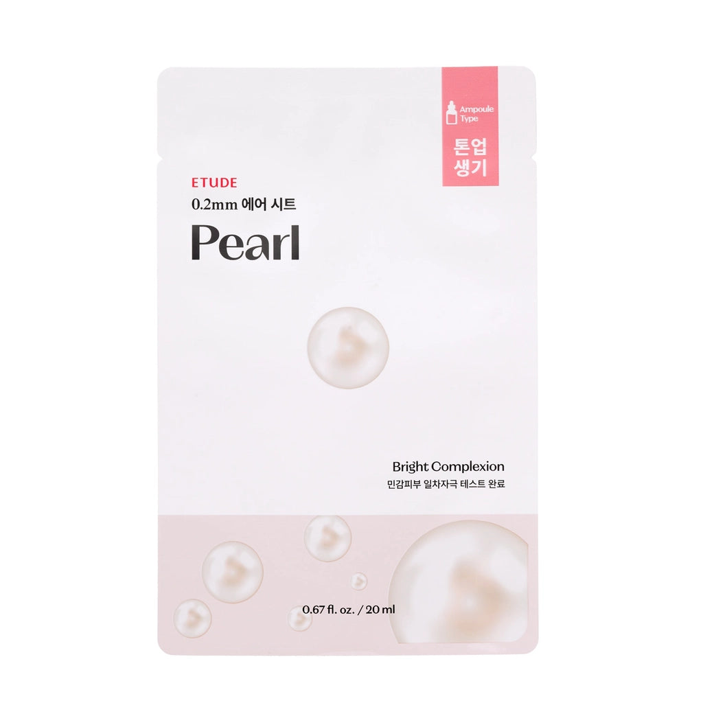 Etude Brightening Sheet Mask with Pearl Content 20 ml