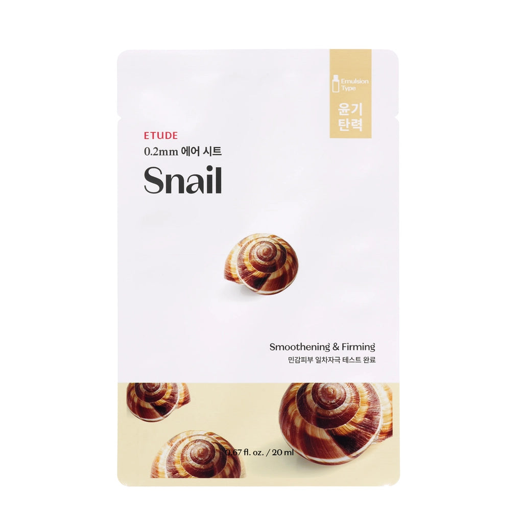 Etude Firming Paper Mask with Snail Mucin 20 ml