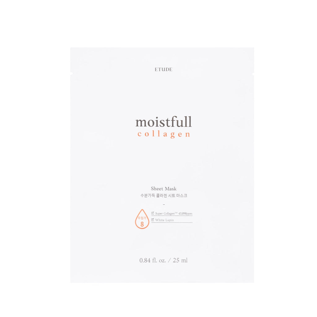 Etude Moisturizing Paper Mask with Collagen 25 ml