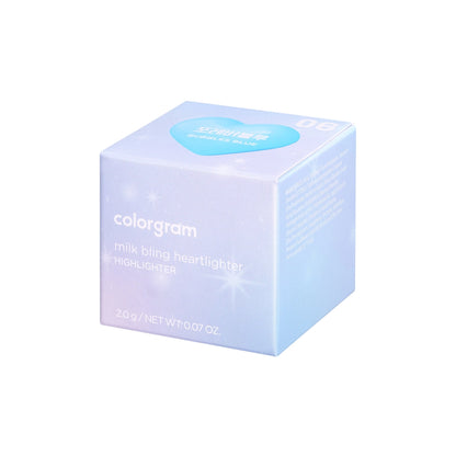 Colorgram Milk Bling Heartlighter Illuminator 06 Bubbles Blue