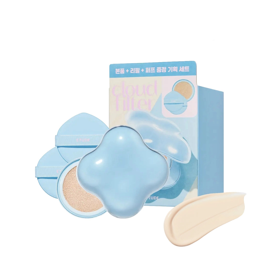 Etude Cloud Filter Cushion Foundation 19 Porcelain + Refill
