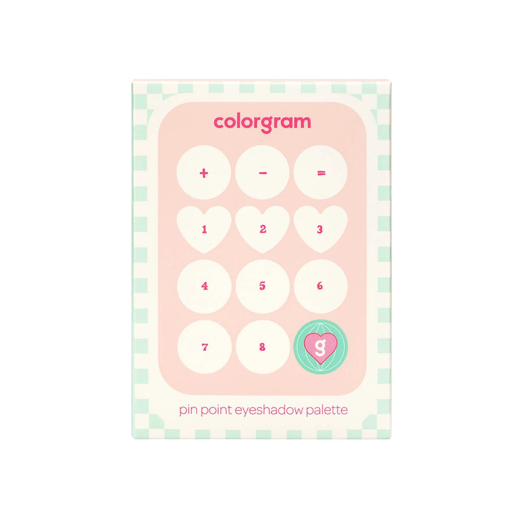 Colorgram Pin Point Eyeshadow Palette 01 Peach &amp; Coral