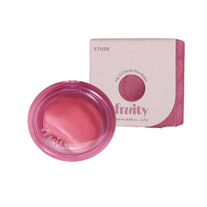 Etude Fruity Lip &amp; Cheek Blur Balm 03 Warm Peach