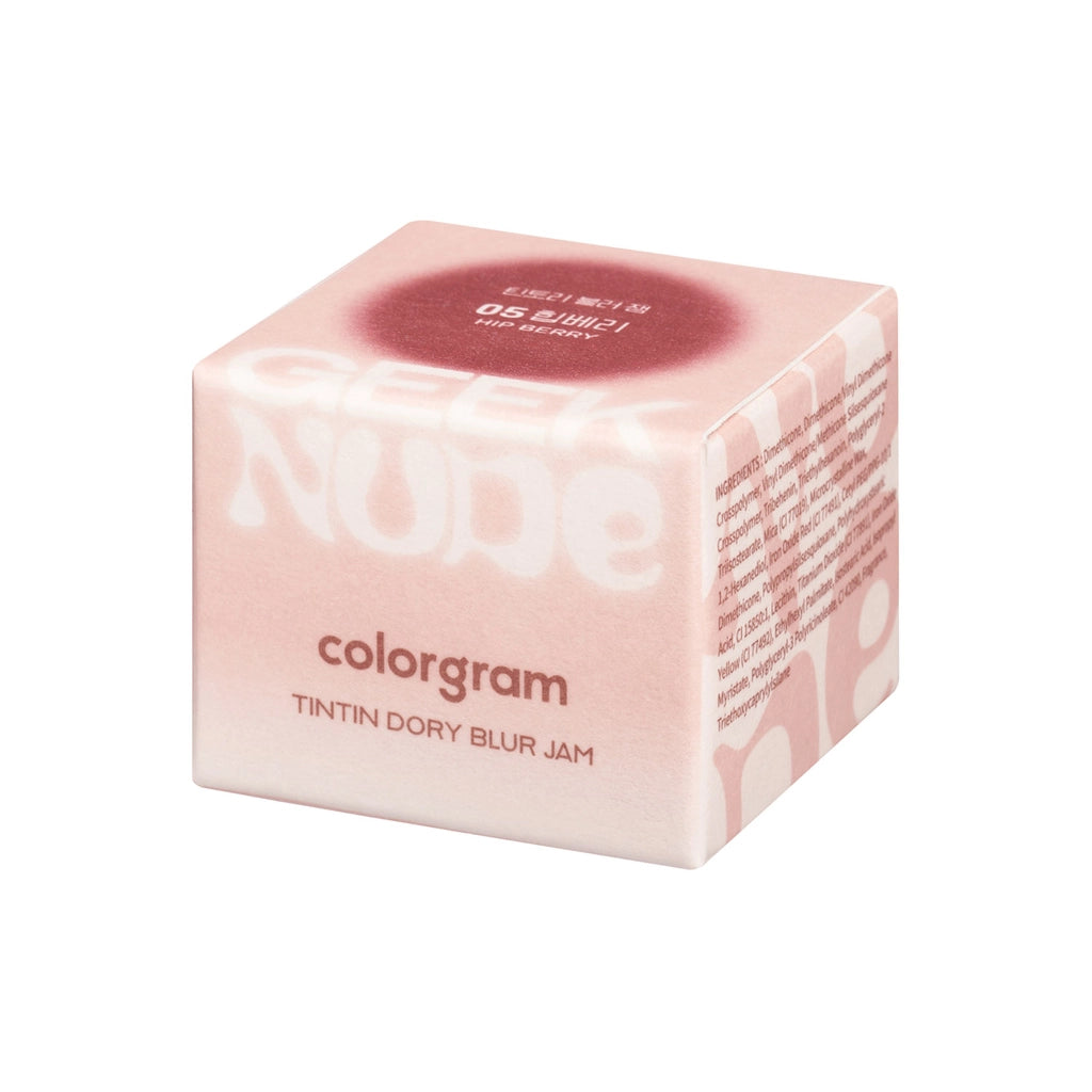 Colorgram Tintin Dory Blur Jam Lipstick &amp; Blush 05 Hip Berry