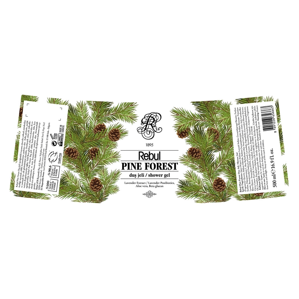 Rebul Shower Gel Pine Forest 500 ml