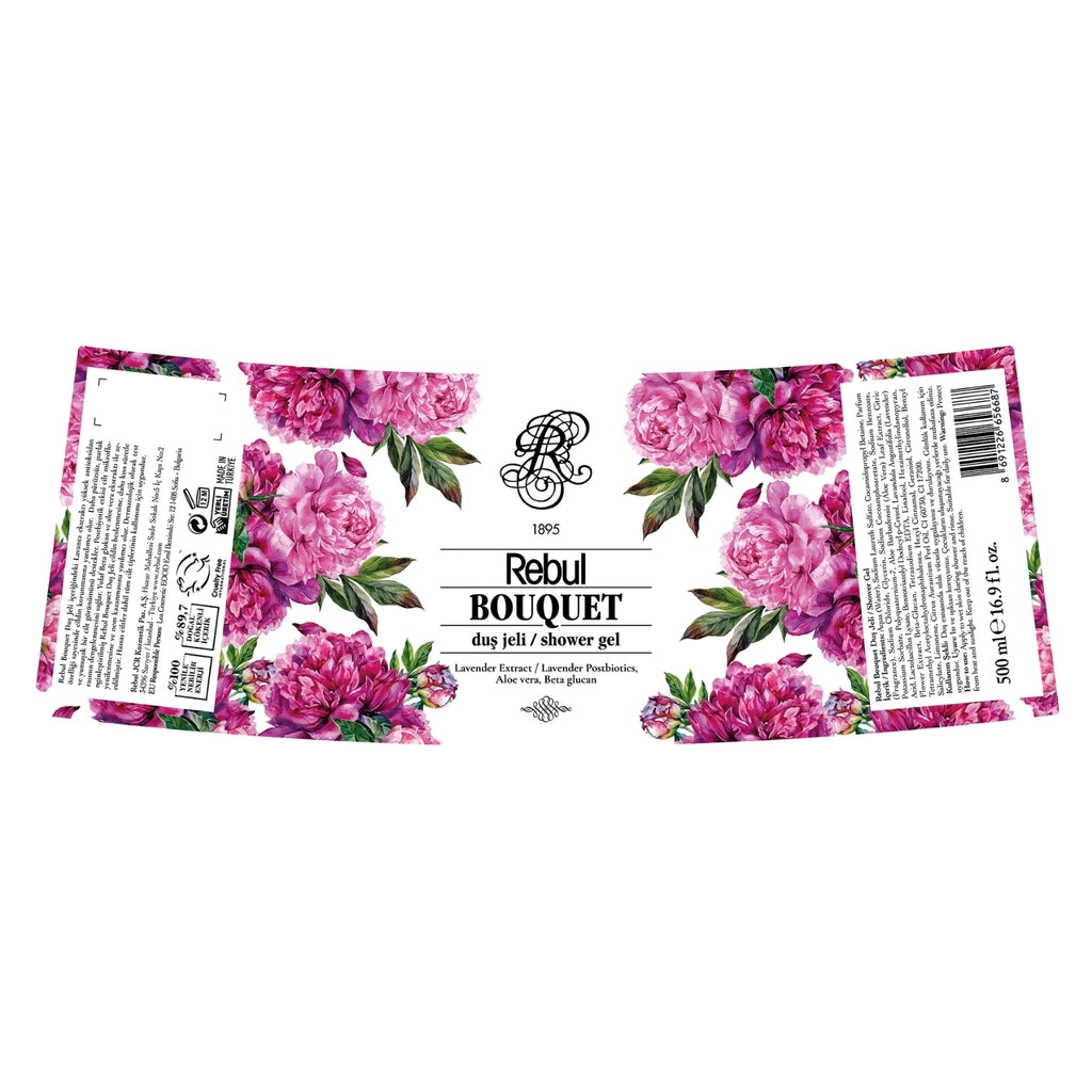 Rebul Shower Gel Bouquet 500 ml