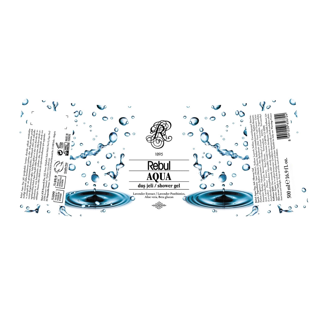 Rebul Shower Gel Aqua 500 ml