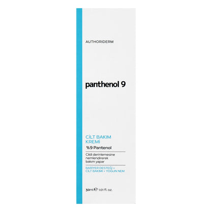 Authoriderm Panthenol 9% Skin Care Cream 30 ml