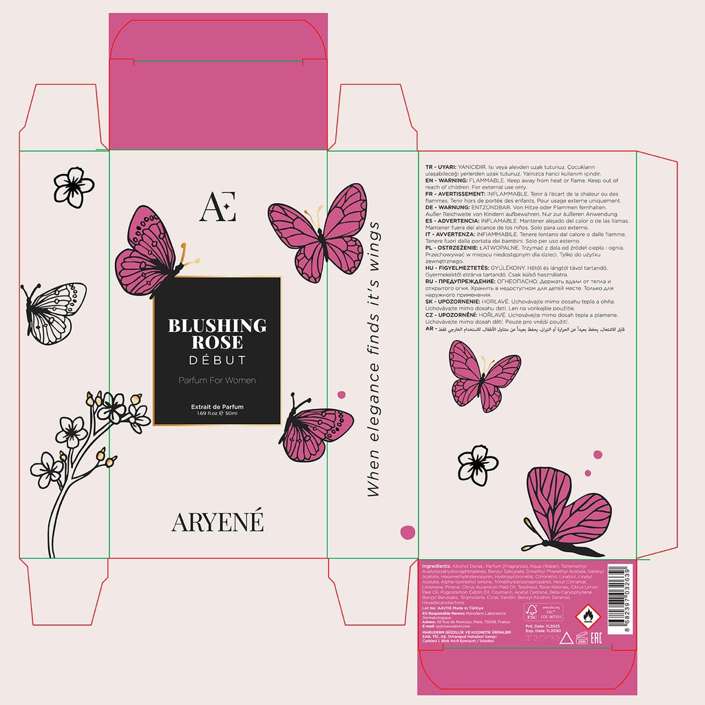 Aryene Blushing Rose Debut Extrait de Parfum Women&
