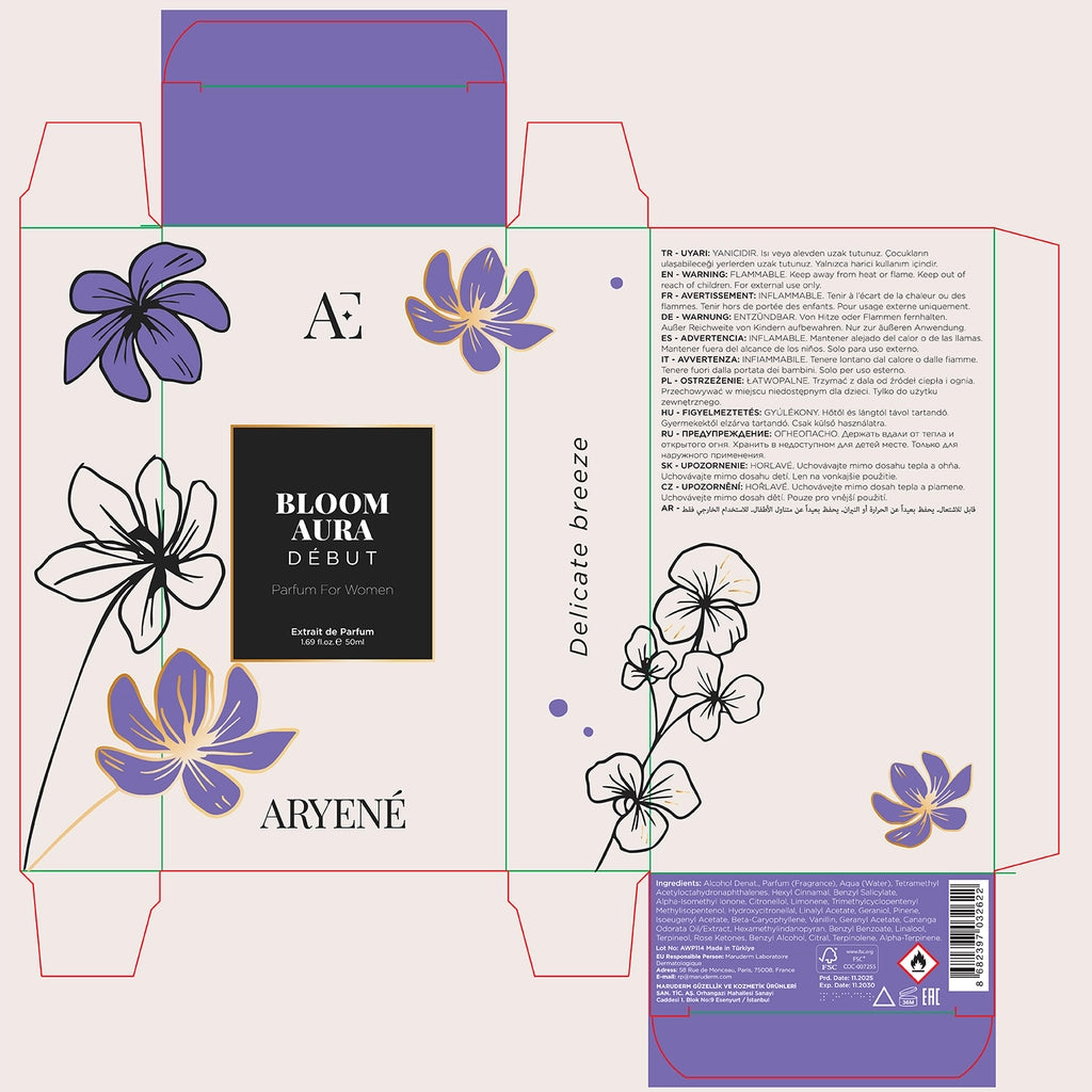 Aryene Bloom Aura Debut Extrait de Parfum Women&