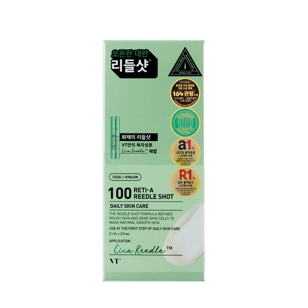 VT Cosmetics Reti-A Reedle Shot 100 Face Cream 2 ml x 10 Pieces