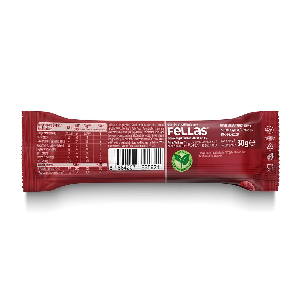 Fellas Red Fruit Nuts Bar 30 gr