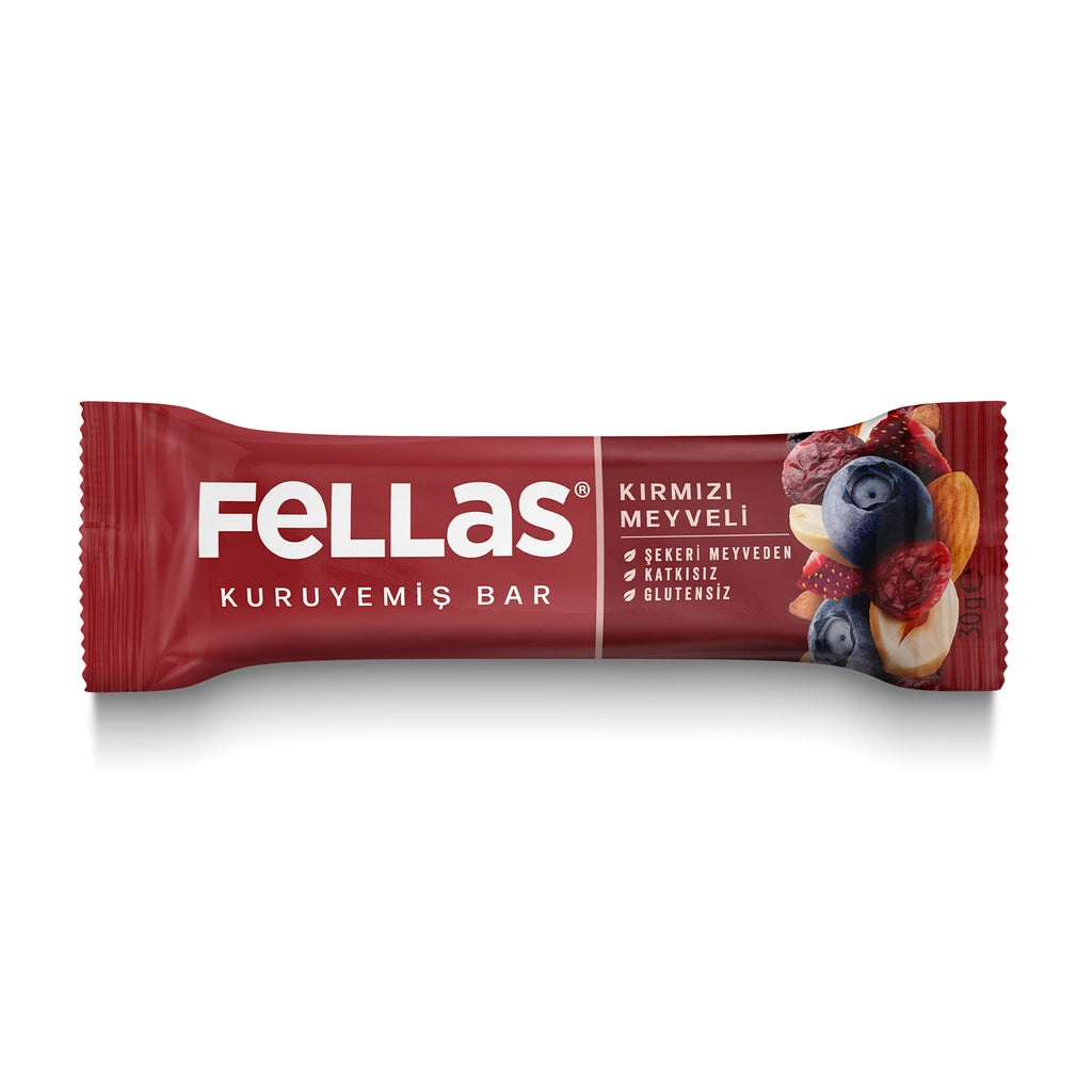 Fellas Red Fruit Nuts Bar 30 gr