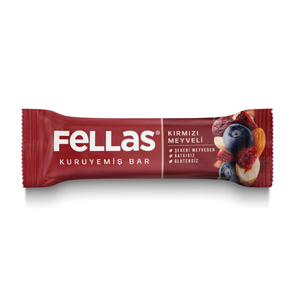 Fellas Red Fruit Nuts Bar 30 gr