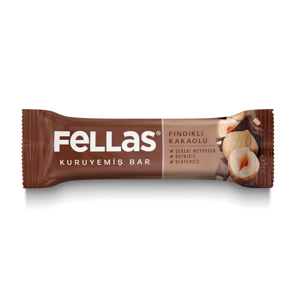 Fellas Hazelnut Cocoa Nuts Bar 30 gr