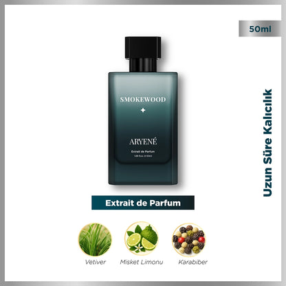 Aryene Smokewood Debut Extrait de Parfum Men&