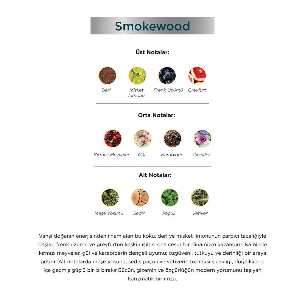 Aryene Smokewood Debut Extrait de Parfum Men&