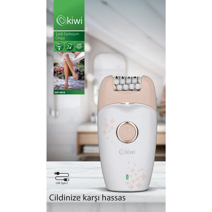 Kiwi Rechargeable LED Light Epilation Device KEP-6818