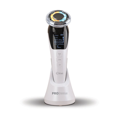 Kiwi Rechargeable Cold-Hot Compressed Stretching, Moisturizing, EMS Skin Care Device with Collagen Synthesis KFM-
