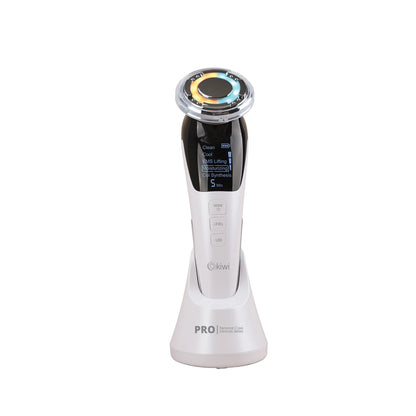 Kiwi Rechargeable Cold-Hot Compressed Stretching, Moisturizing, EMS Skin Care Device with Collagen Synthesis KFM-