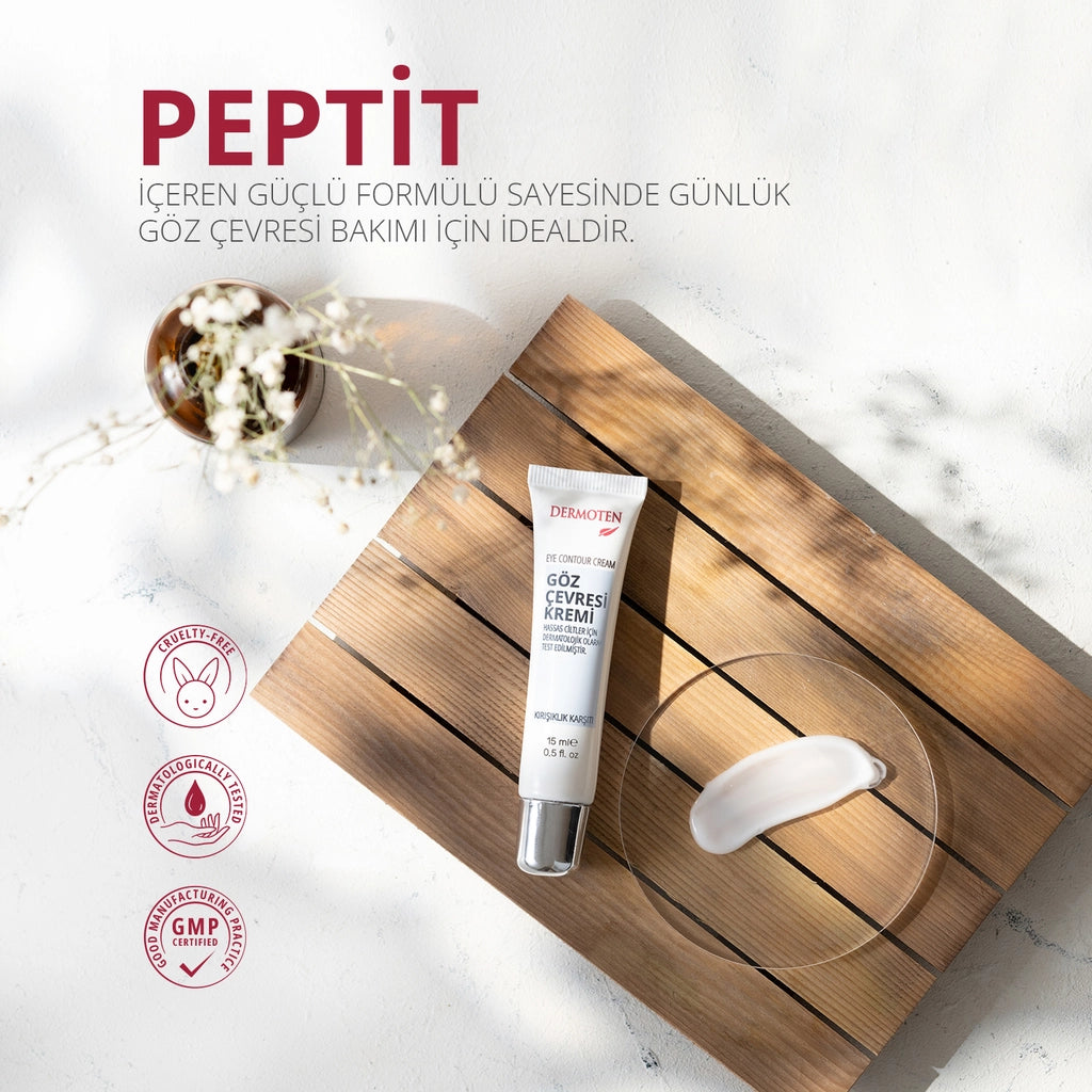 Dermoten Anti-Wrinkle and Brightening Eye Contour Under-Eye Cream 15 ml