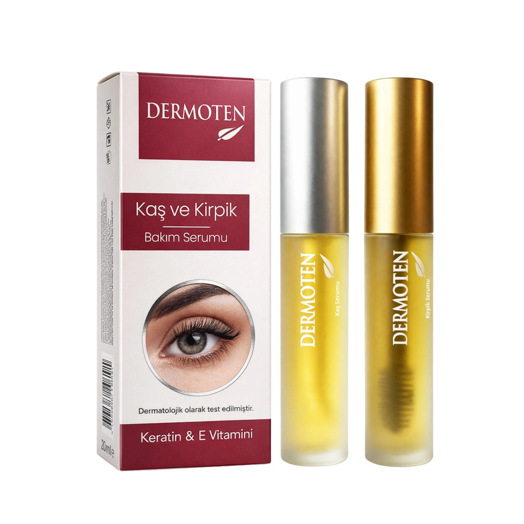 Dermoten Nourishing and Strengthening Eyebrow Eyelash Serum 20 ml