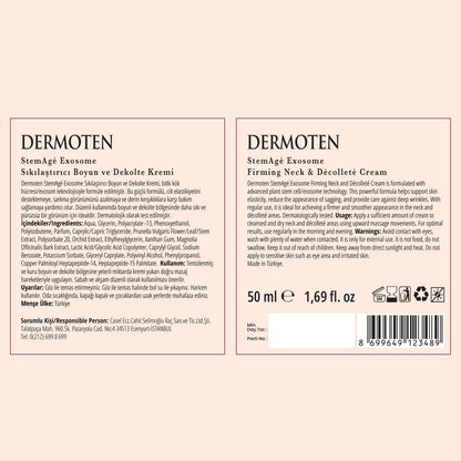 Dermoten StemAge Firming Neck and Decollete Exosome Cream 50 ml