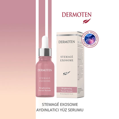 Dermoten StemAge Brightening and Tone Equalizing Exosome Facial Serum 30 ml