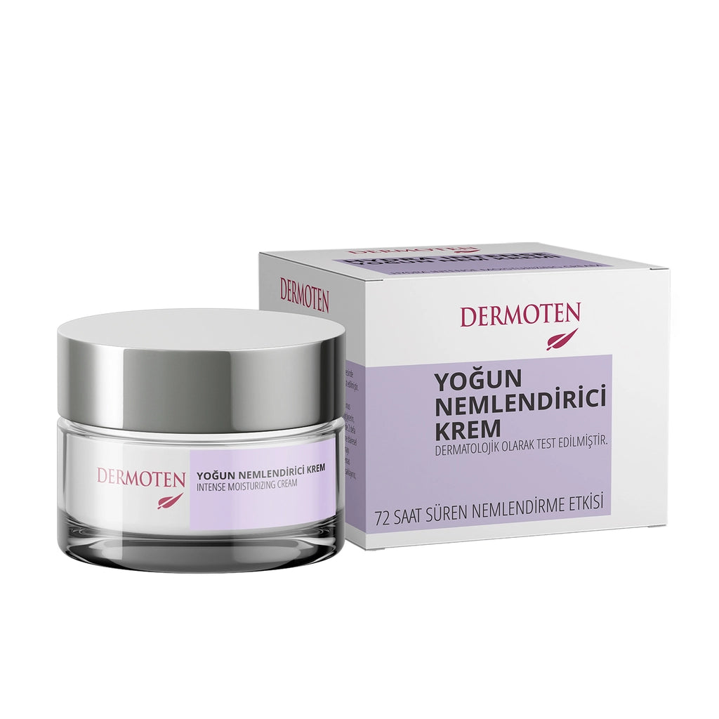 Dermoten 72 Hour Effective Intensive Moisturizing Skin Care Cream 50 ml