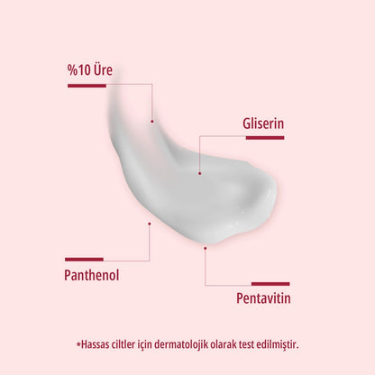 Dermoten Moisturizing Body Care Milk Containing 10% Urea 250 ml