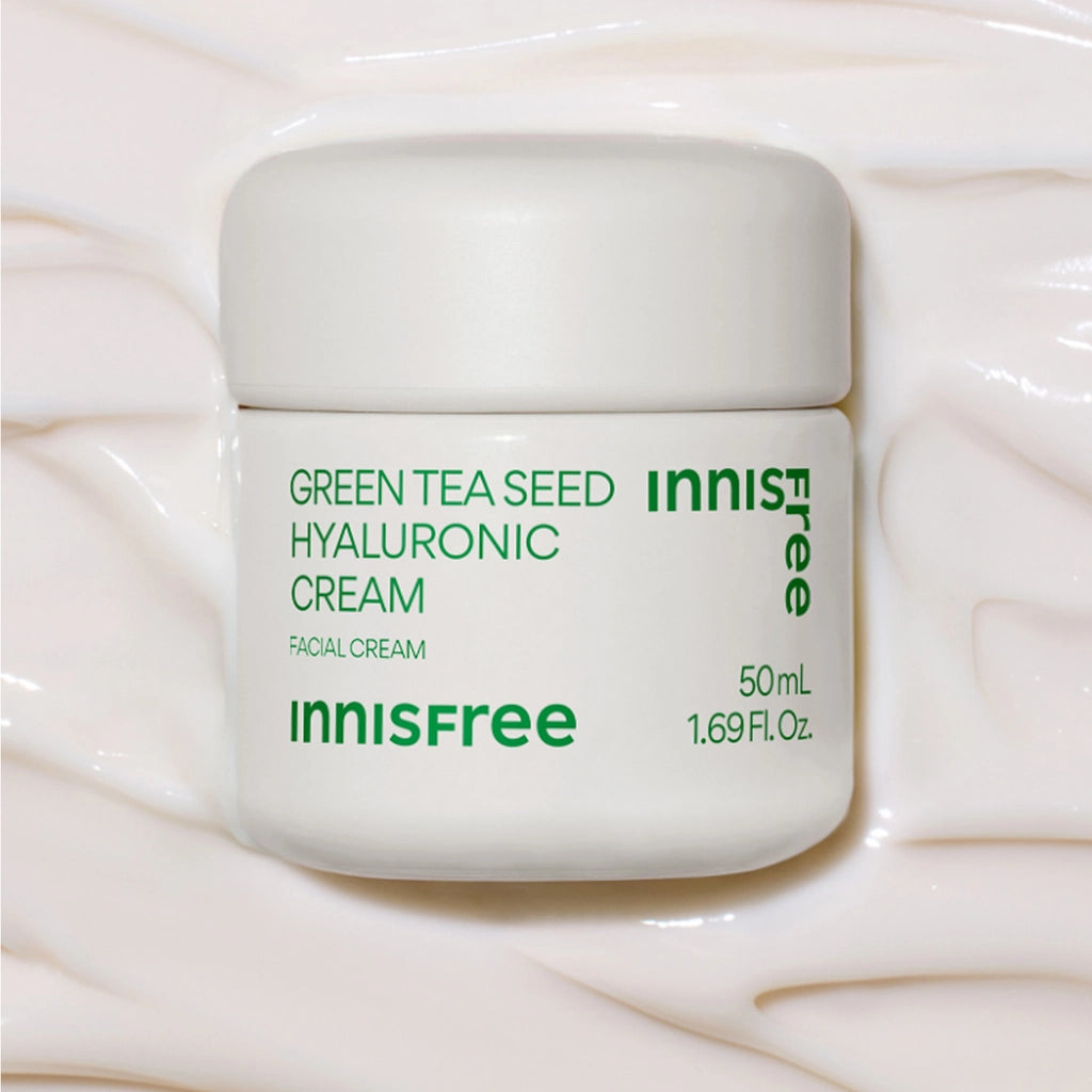 Innisfree Face Cream with Green Tea Seed and Hyaluronic Acid 50 ml