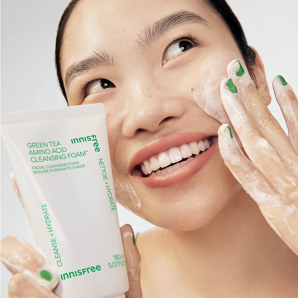 Innisfree Facial Cleansing Foam with Green Tea and Amino Acid 150 ml