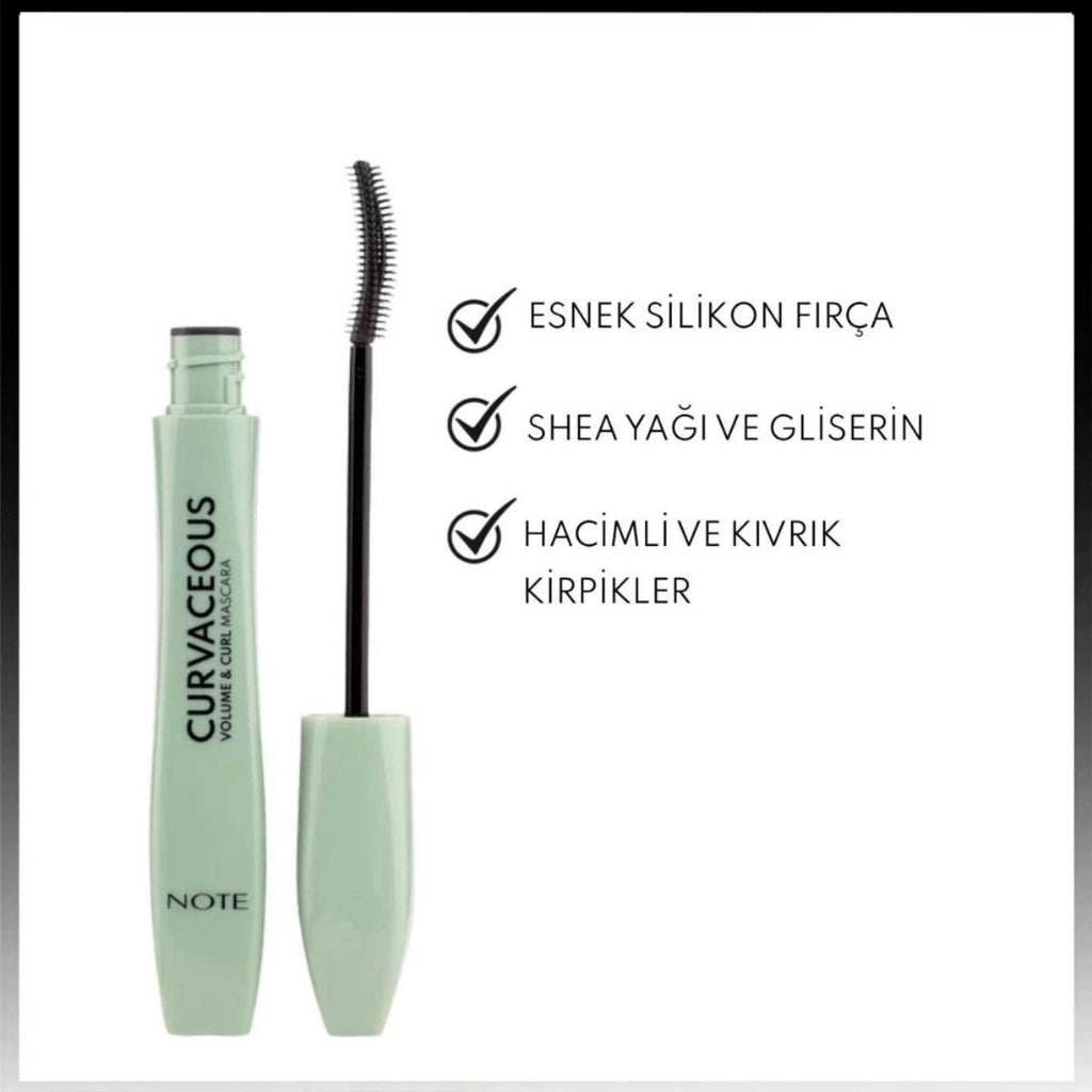 Note Curvaceous Volume and Curling Effect Mascara Black