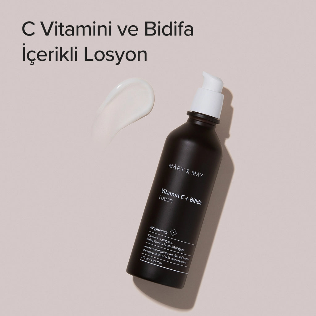 Mary &amp; May Face Lotion with Vitamin C and Bifida 120 ml