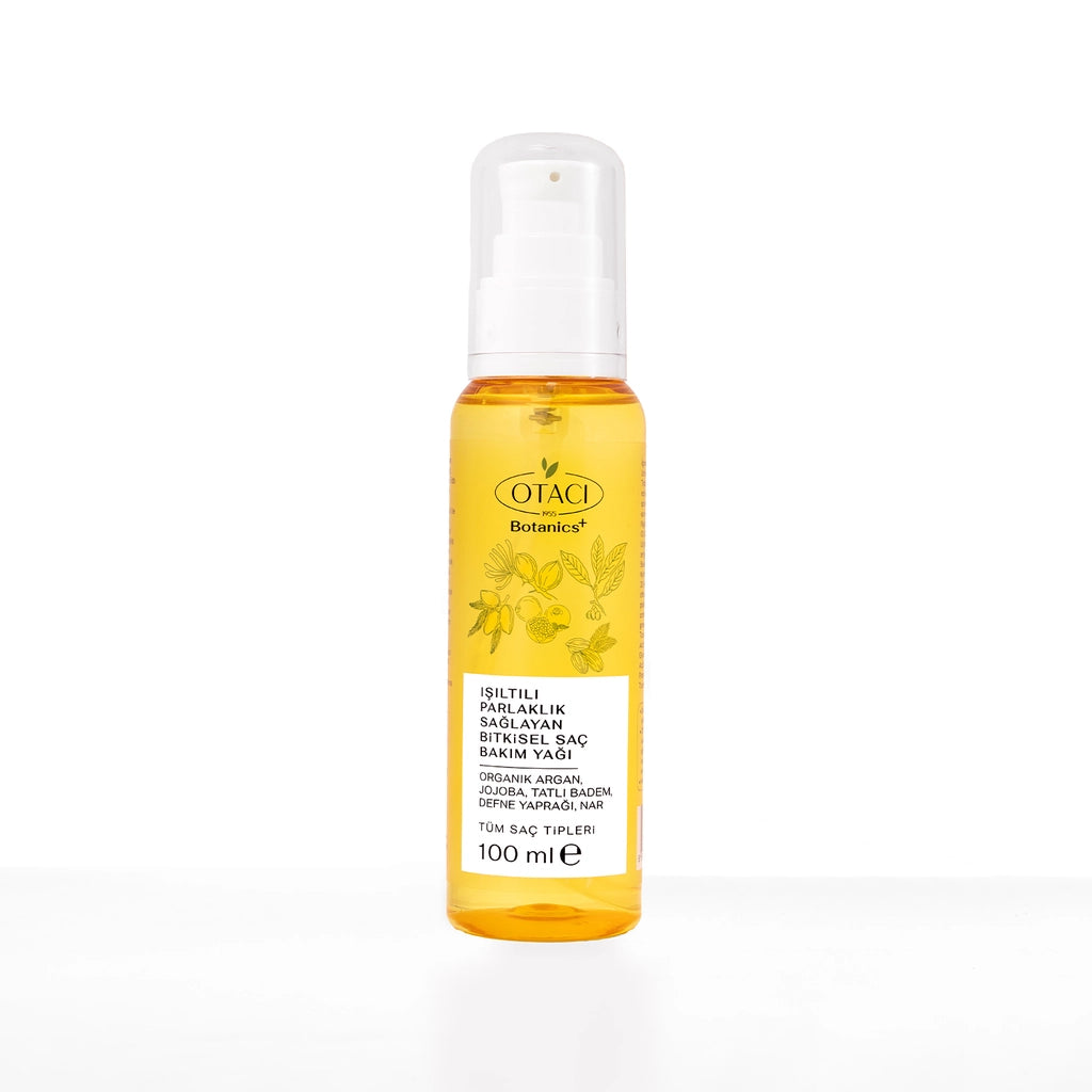 Otacı Botanics Herbal Hair Care Oil Providing Shiny Shine 100 ml