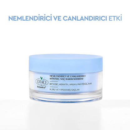 Otacı Botanics Moisturizing &amp; Revitalizing Herbal Hair Care Mask 200 ml