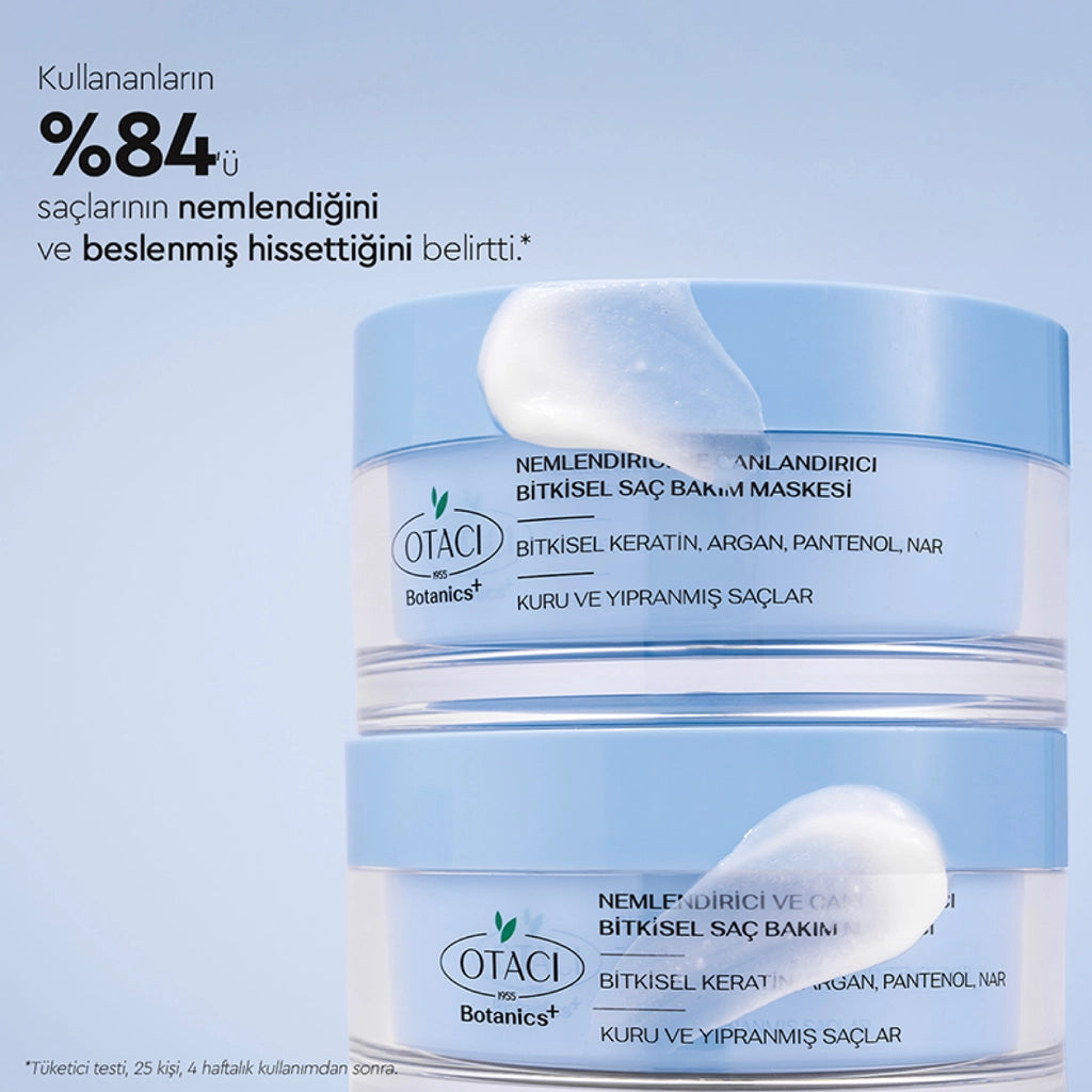 Otacı Botanics Moisturizing &amp; Revitalizing Herbal Hair Care Mask 200 ml
