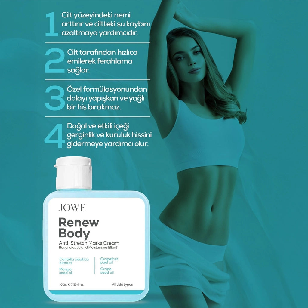 Jowe Renewing and Moisturizing Stretch Mark Cream 100 ml