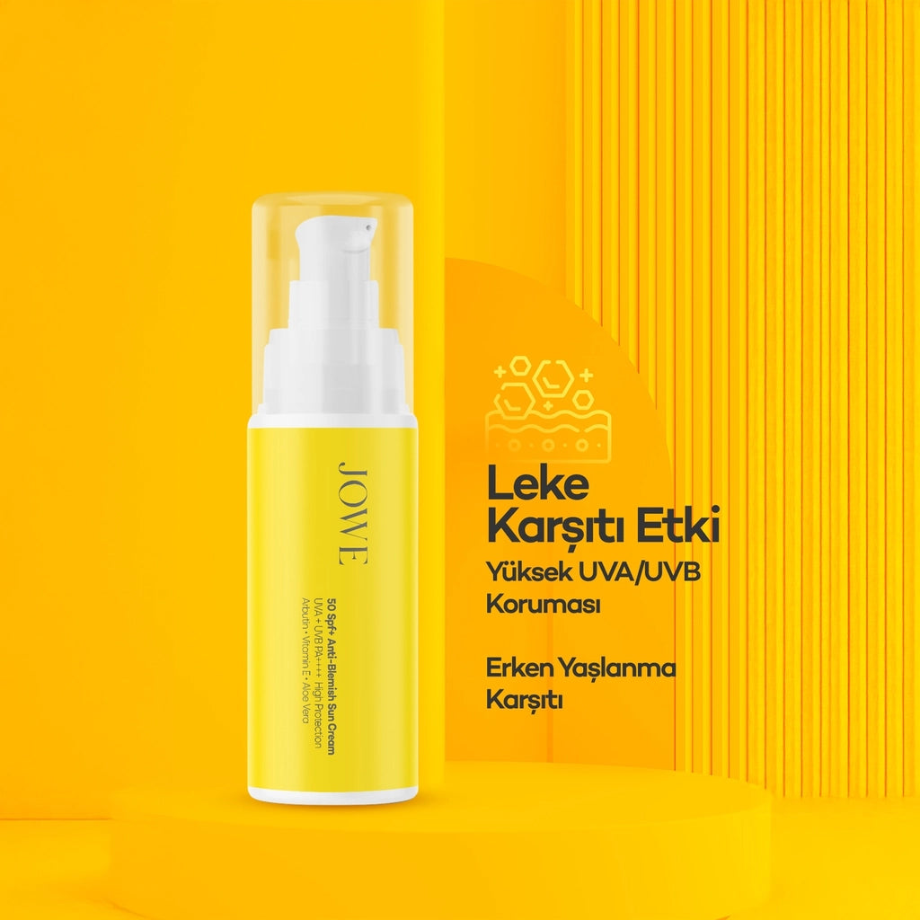 Jowe Anti-Blemish High Protection 50+SPF Sun Cream 60 ml