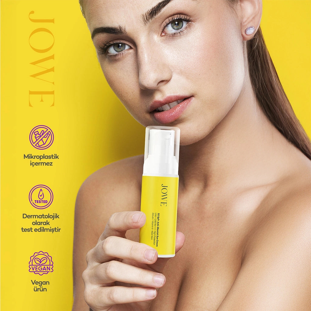 Jowe Anti-Blemish High Protection 50+SPF Sun Cream 60 ml