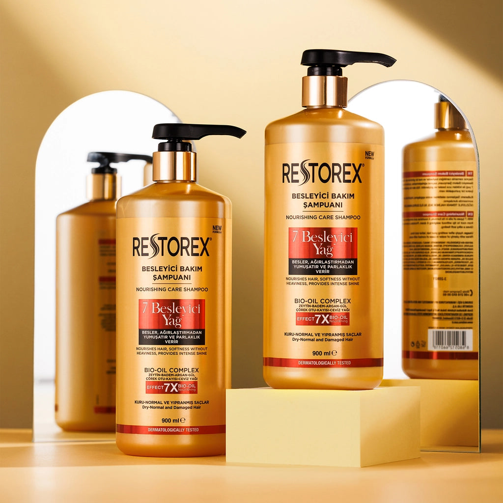 Restorex 7 Nourishing Oil Hair Care Shampoo 900 ml